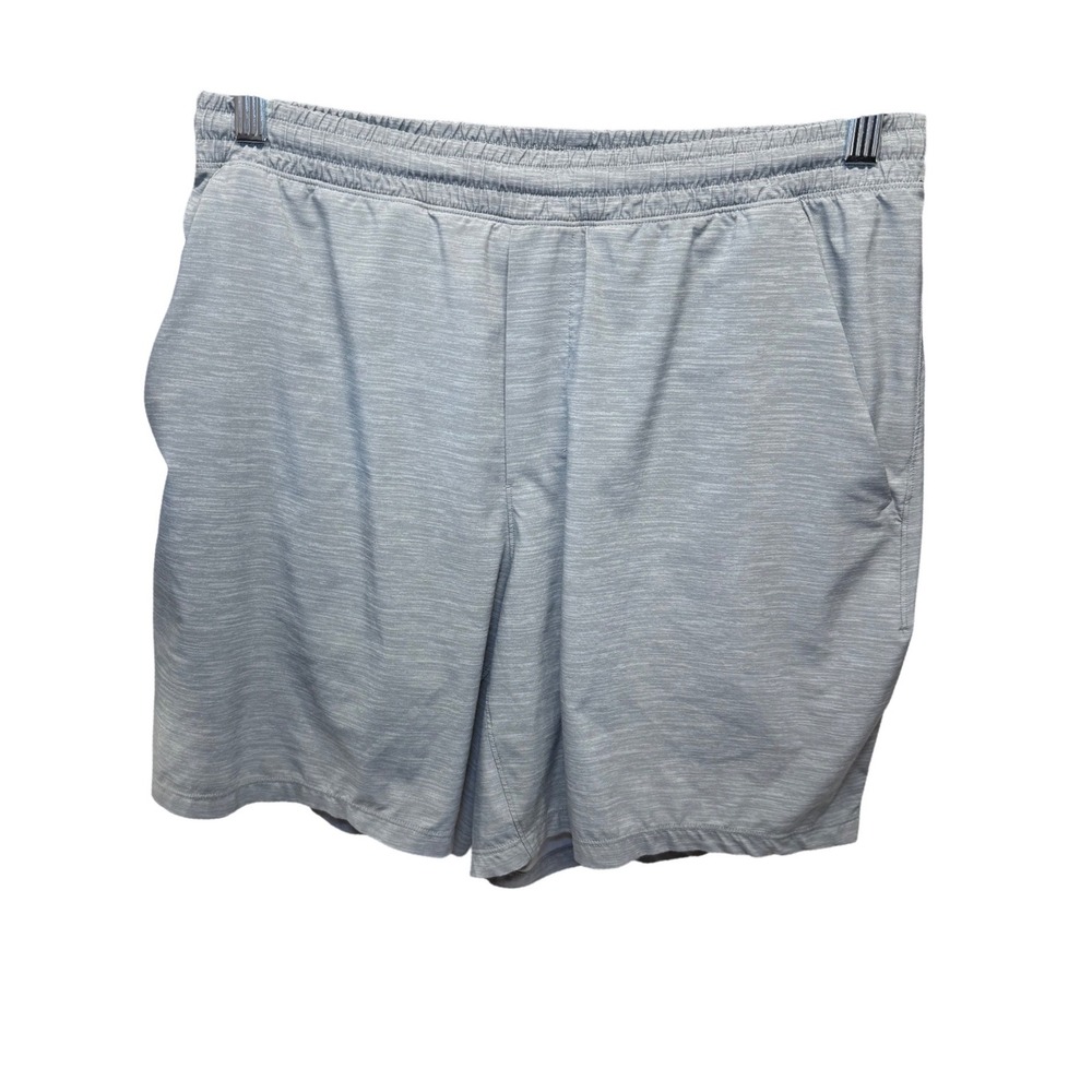 Lululemon Pace Breaker Mens Large Heathered Grey Athletic Gym Training